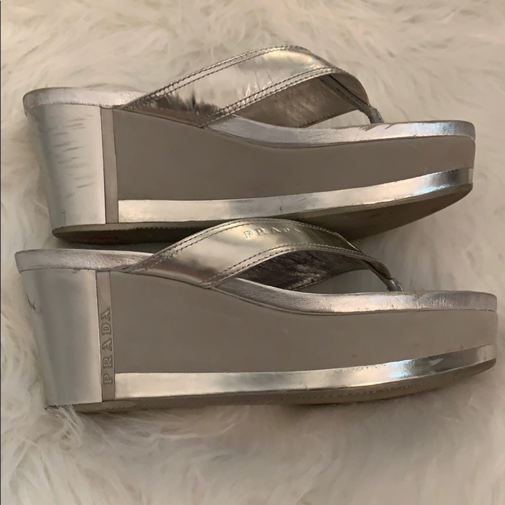 Prada Wedges Authentic